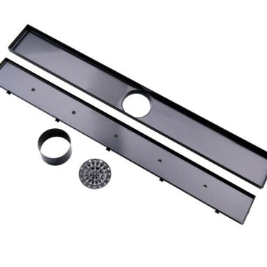 1200 mm | Black DIY Tile Insert Stainless steel 304 Smart Linear Floor Waste Drain