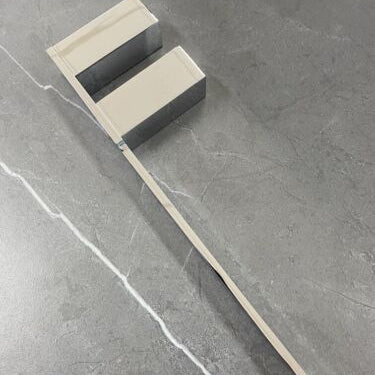 Alpha | Chrome Solid Brass Hand Towel Bar