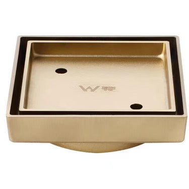 Brushed Gold Tile Insert Smart Floor Waste