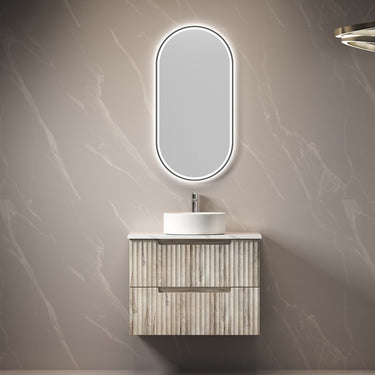 Tuscana | Fluted Wall Hung Vanity 750mm