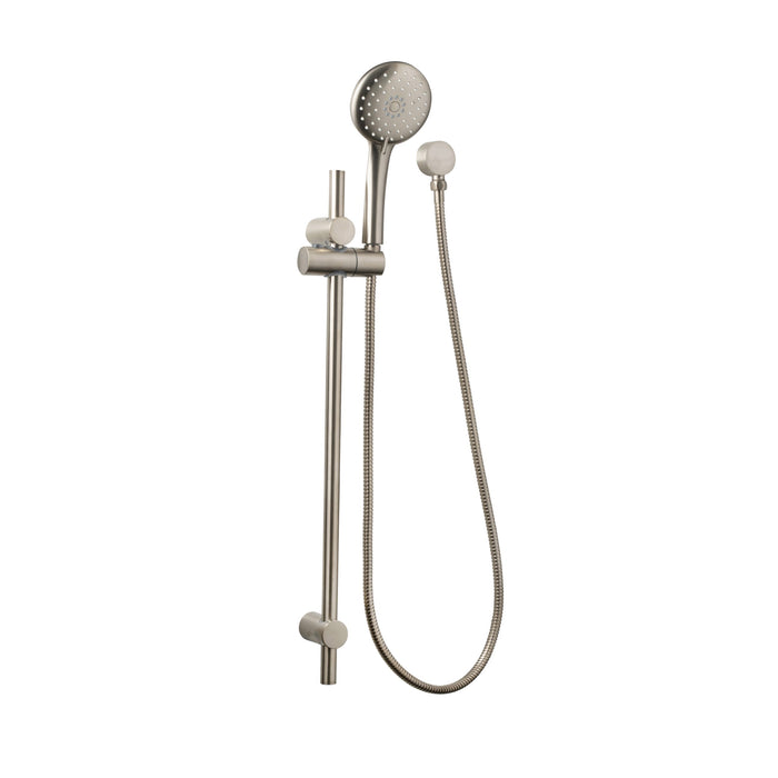 Loui |  Brushed Nickel Hand Shower on rail