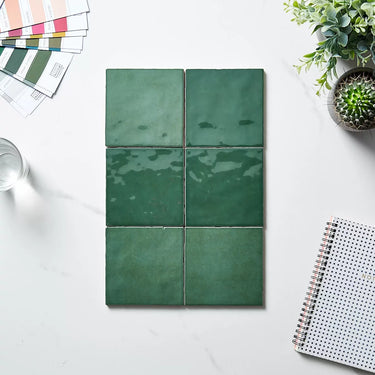 Casablanca Bottle Green Gloss Wall 120 x 120 x 8.8 mm