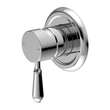 York | Chrome Shower Mixer With Metal Lever