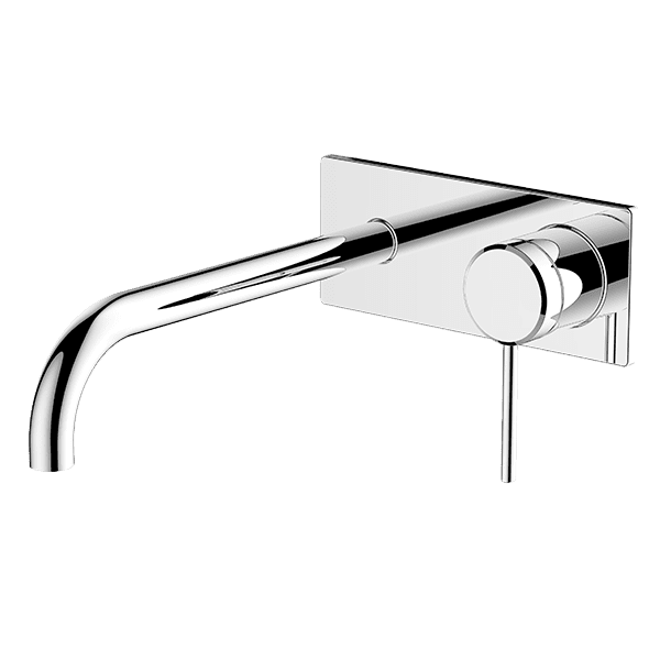 Poco | Chrome Wall Basin/Bath Set 220mm