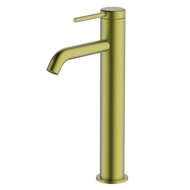 Poco | Brushed Brass High Basin Mixer