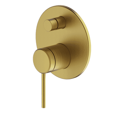 Poco | Brushed Brass Divertor Mixer