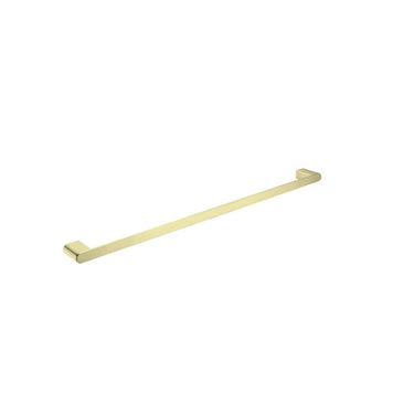 Bianca | Brushed Gold Single Towel Rail 800mm