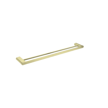 Bianca | Brushed Gold Double Towel Rails 800mm