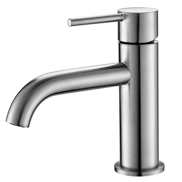 Divine | Brushed Nickel Basin Mixer