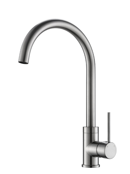 Grace | Brushed Nickel Round Kitchen Mixer