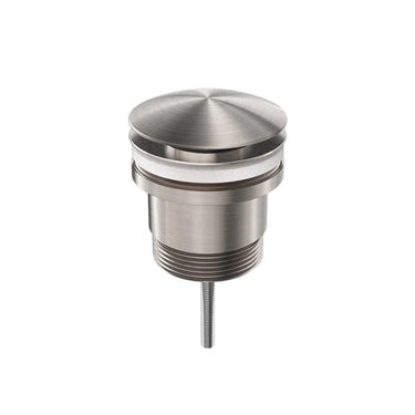 Nero | Brushed Nickel Universal Mushroom Pop Up Waste