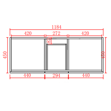 Acacia | 1200 Matte White Double Bowl Vanity On Legs
