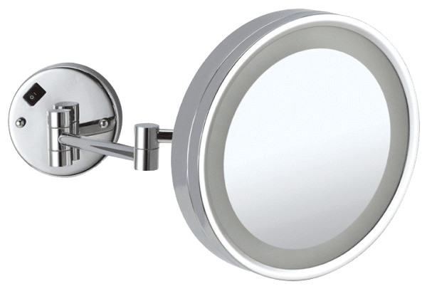 Ablaze Magnifying Mirror with Light Chrome