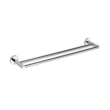 Miro | Chrome Double Towel Rail 600mm