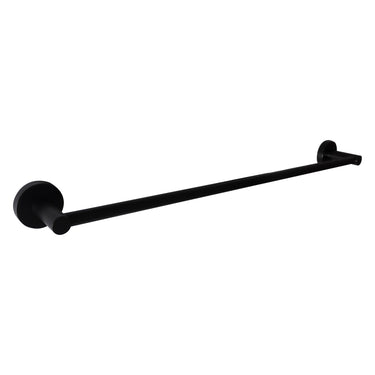 Miro | Matte Black Single Towel Rail 750mm