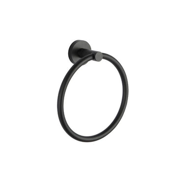 Miro | Matte Black Towel Ring