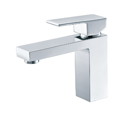 Chrome |  Square Basin Mixer