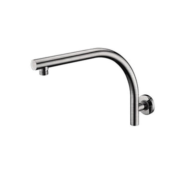 Elite | Round Brushed Nickel High Rise Shower Arm