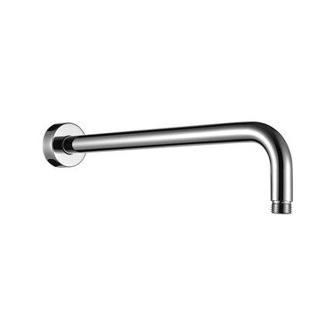 Elite | Round Gunmetal Grey Wall Mounted Shower Arm 400mm