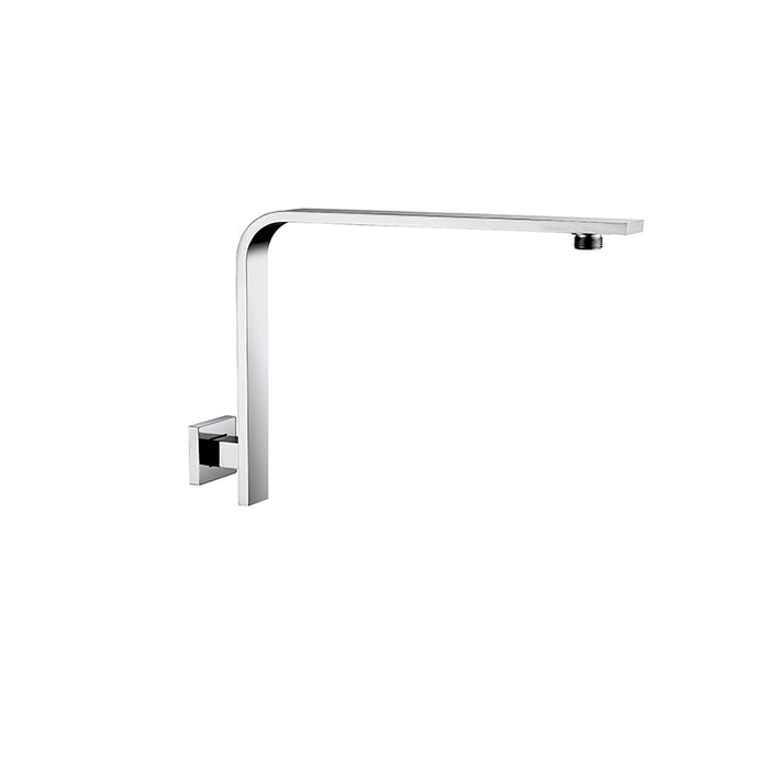 Piazza | Chrome High Rise Wall Mounted Shower Arm 400mm