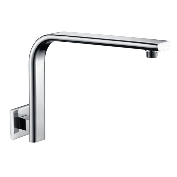 Piazza | Chrome Curved Shower Arm 400mm