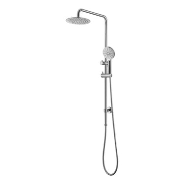 Elite | Round shower rail set 2 in 1 | Chrome