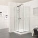 Square Corner Sliding Shower Screen - Acqua Bathrooms