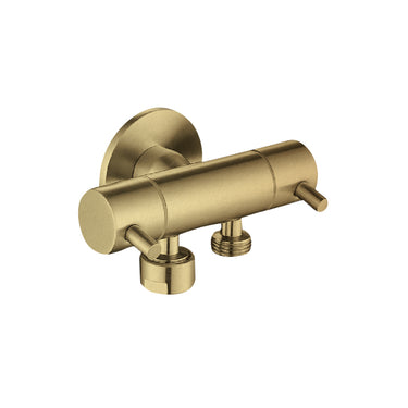 Brushed Gold | Dual Control Mini Cistern Cock