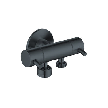 Gun Metal | Dual Control Mini Cistern Cock