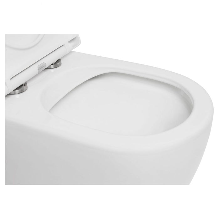 Gemelli | Flush To Wall Rimless Toilet Suite