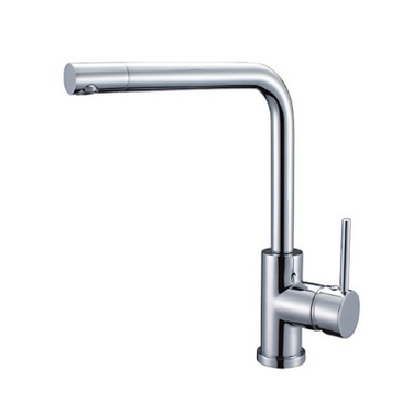 Chrome | Angle Kitchen Mixer