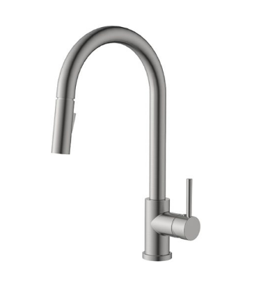 Nickel | Pull-out Kitchen Mixer