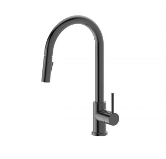 Gun Metal | Pull-Out Kitchen Mixer