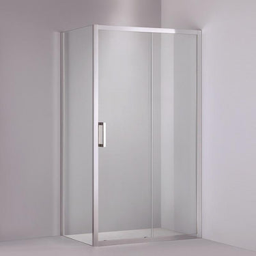 Sliding Semi Frameless Shower Screen - Acqua Bathrooms