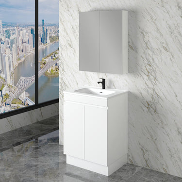 Less | 600mm Vanity Gloss White