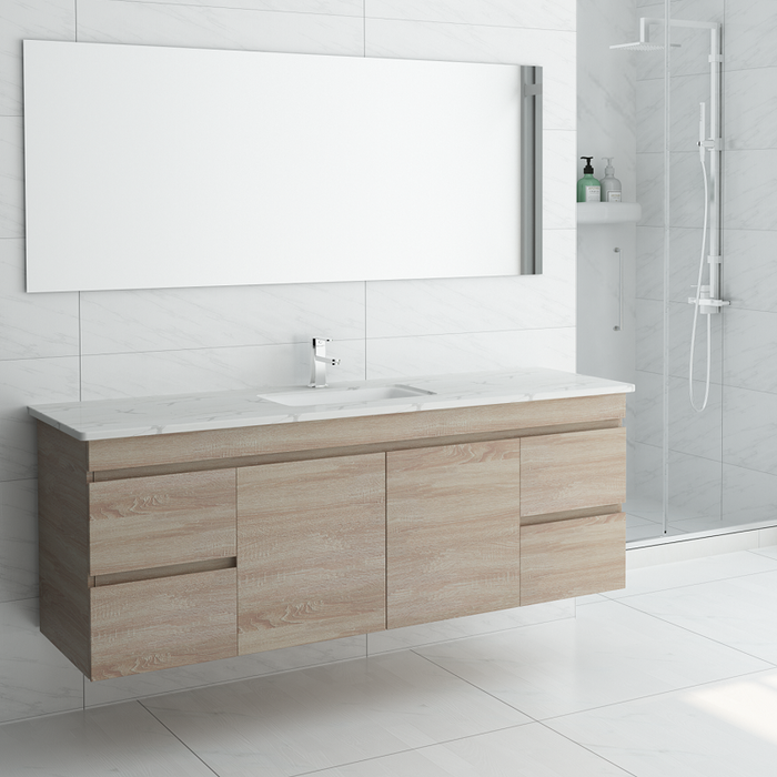 Forest Oak | 1500mm Wall Hung Vanity