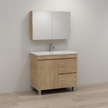 Forest | 900 Single Bowl Vanity American Oak