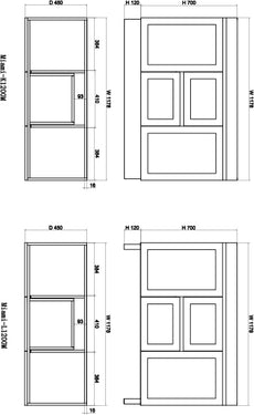 Miami | 1200mm Vanity Matte White Double Bowl