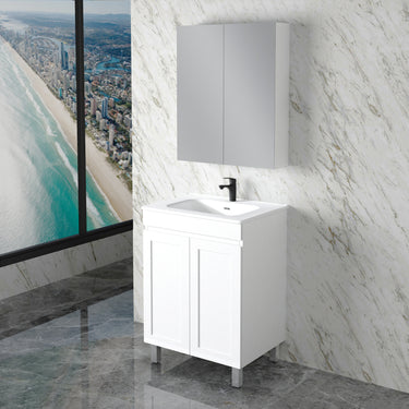 Miami | 600mm Vanity Matte White