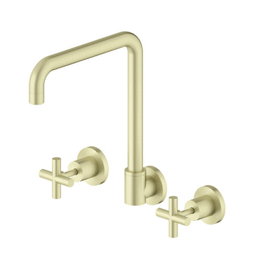 Nero | X Plus Brushed Gold Kitchen Wall Set Assembly