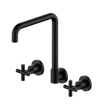 Nero | X Plus Matte Black Kitchen Wall Set Assembly