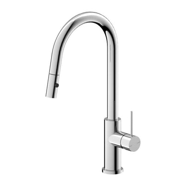 Mecca | Chrome Pull Out Kitchen Mixers