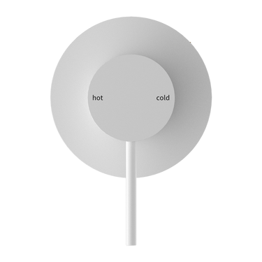 Nero | Mecca Matte White Wall Mixer