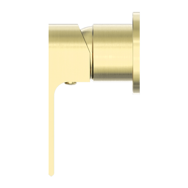 Bianca | Brushed Gold Shower Mixer With 60mm Plate