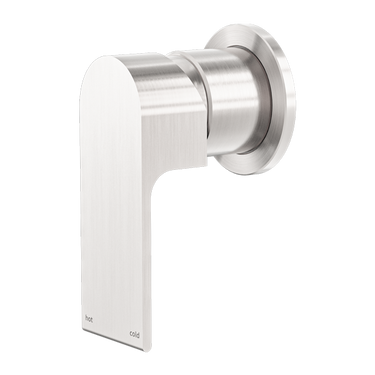 Bianca | Brushed Nickel Shower Mixer With 60mm Plate