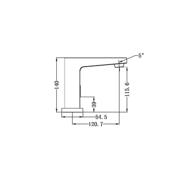 Nero | Chrome Bianca Sensor Tap