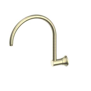 York | Aged Brass Shower Arm