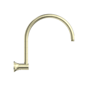 York | Aged Brass Shower Arm