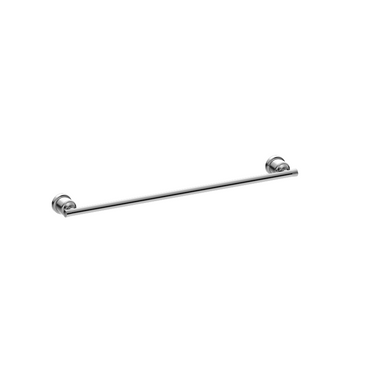 York | Chrome Single Towel Rail 600mm