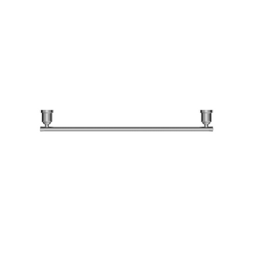York | Chrome Single Towel Rail 600mm